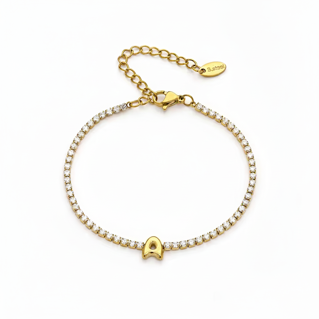 Éclat Tennis Bracelet — 18k gold bracelets & bangles by The Arcive