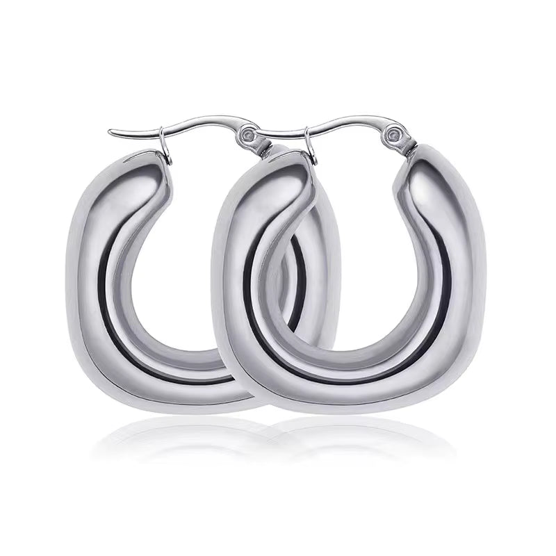 Mousse Hoops — foam-textured gold hoop earrings | THE ARCIVE
