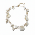 Seashell Gold Wire Choker — beach-inspired gold wire necklace | THE ARCIVE