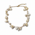 Cowrie Shell Wire Necklace — boho cowrie shell gold necklace | THE ARCIVE