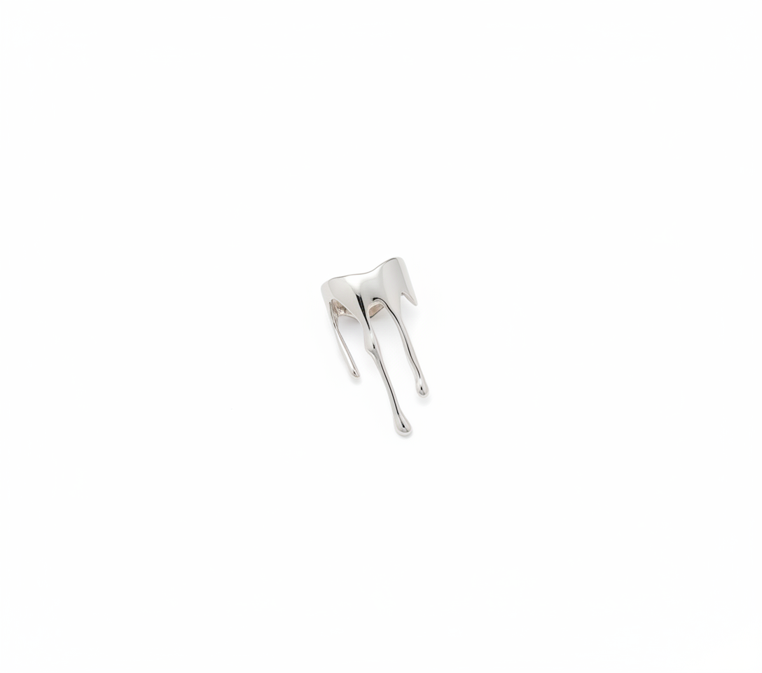 Coulée Ring — sculptural avant-garde ring angle | THE ARCIVE