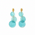 Lagon Drops — ocean-inspired gold drop earrings | THE ARCIVE