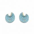 Vague Studs — wave-form gold stud earrings | THE ARCIVE