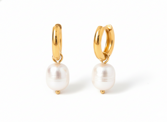 Dew Drops — 18k gold earrings by The Arcive