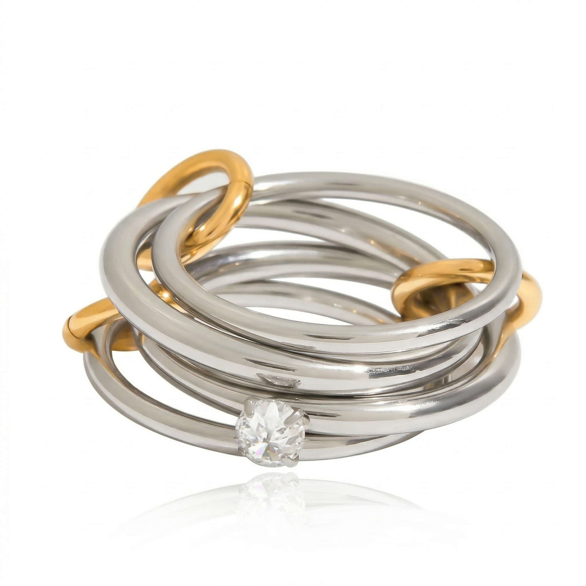Brut Ring — 18k gold ring by The Arcive