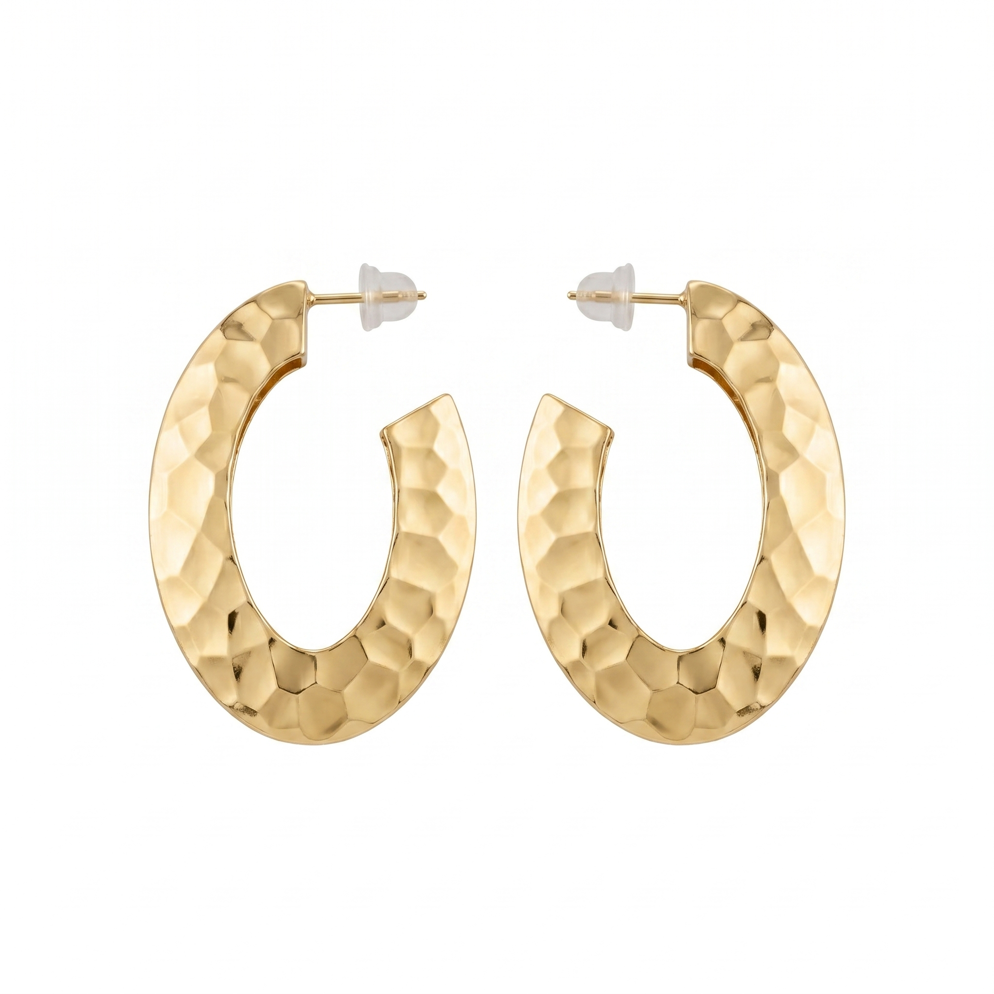 Cerceau Hoops — minimalist circle gold hoop earrings | THE ARCIVE