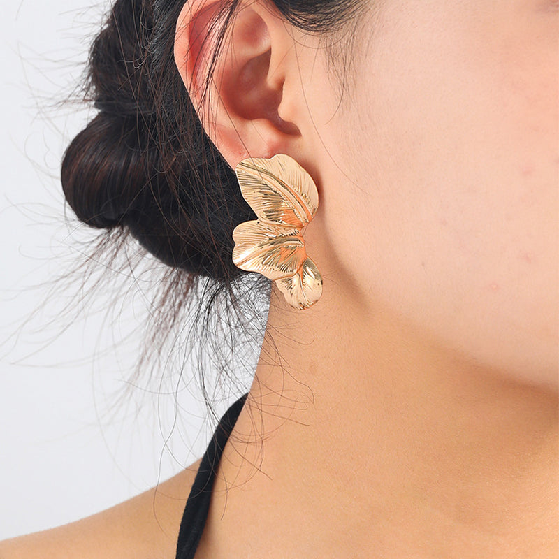 Papillon Studs — butterfly stud earrings detail | THE ARCIVE