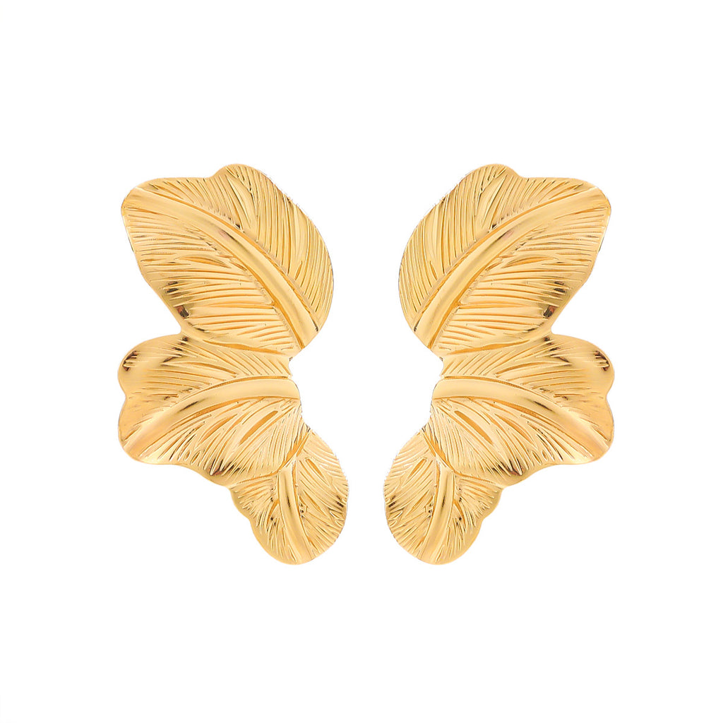 Papillon Studs — butterfly gold stud earrings | THE ARCIVE