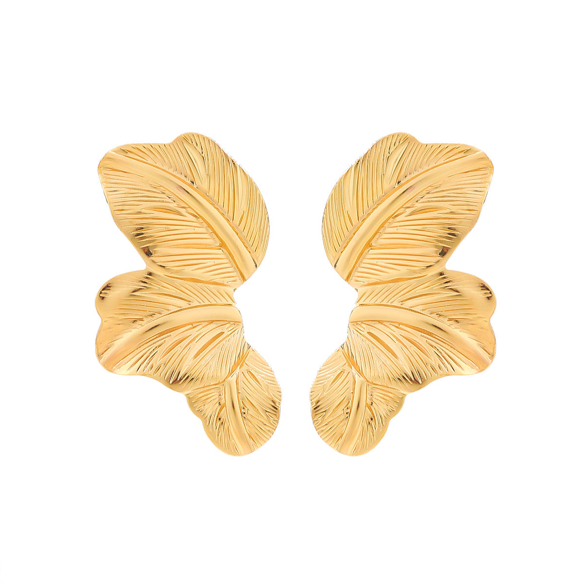Papillon Studs — butterfly gold stud earrings | THE ARCIVE