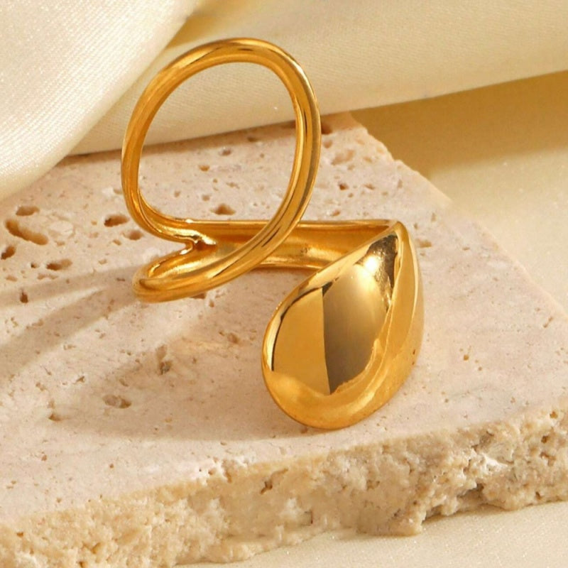 Volute Ring — architectural ring side view | THE ARCIVE