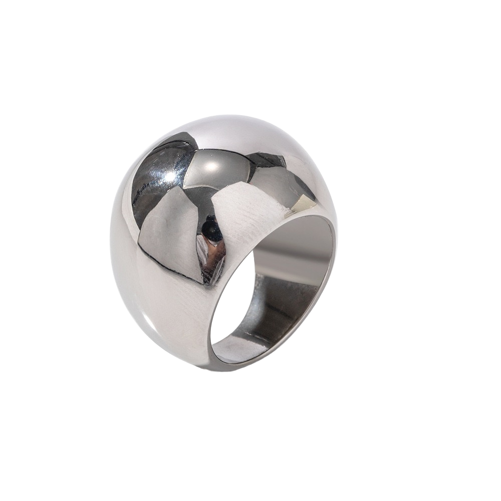 Bulle Ring — oversized polished dome statement ring | THE ARCIVE