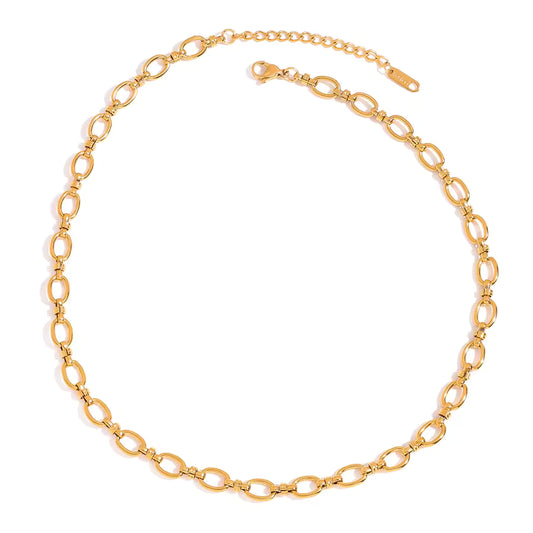 Rivière Necklace — 18k gold necklace by The Arcive
