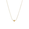 Petit Cœur Necklace — tiny floating heart gold necklace | THE ARCIVE