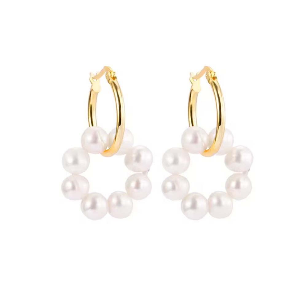 Orbite Studs — 18k gold earrings by The Arcive