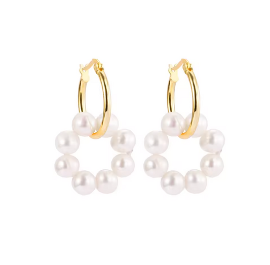 Orbite Studs — 18k gold earrings by The Arcive