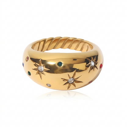 Trace Ring — 18k gold ring by The Arcive