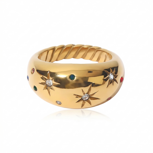 Trace Ring — 18k gold ring by The Arcive
