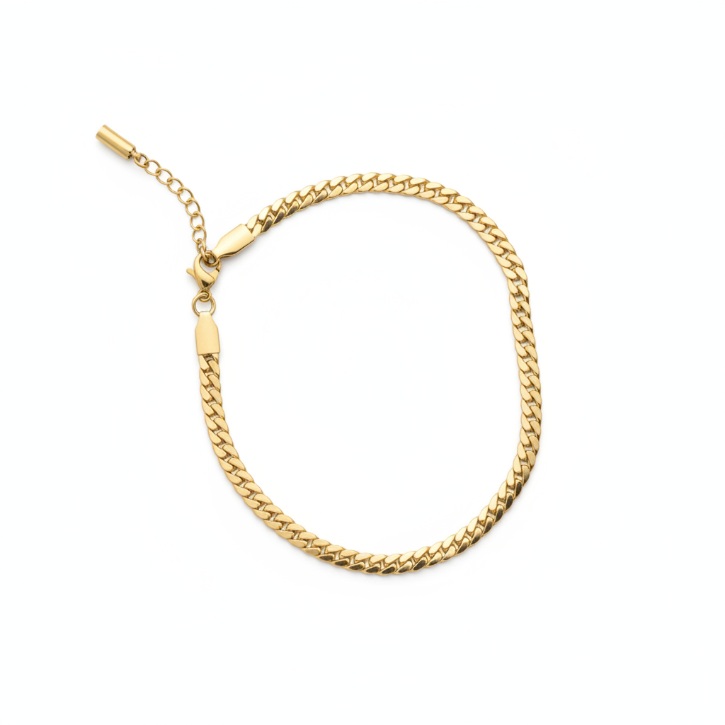 Gourmette Anklet
