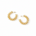 Soleil Hoops - sunray hoop earring detail | THE ARCIVE