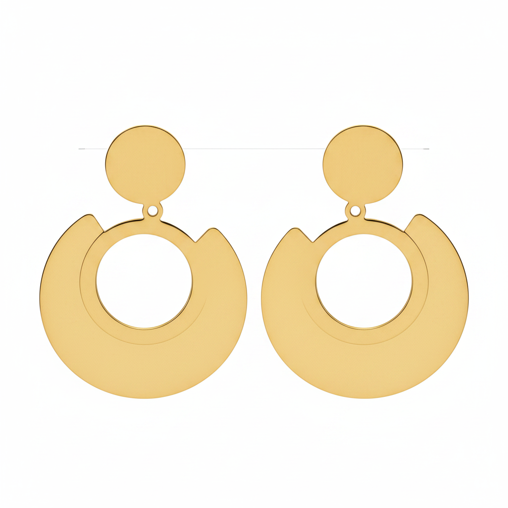 Étoile Drops — star gold drop earrings | THE ARCIVE