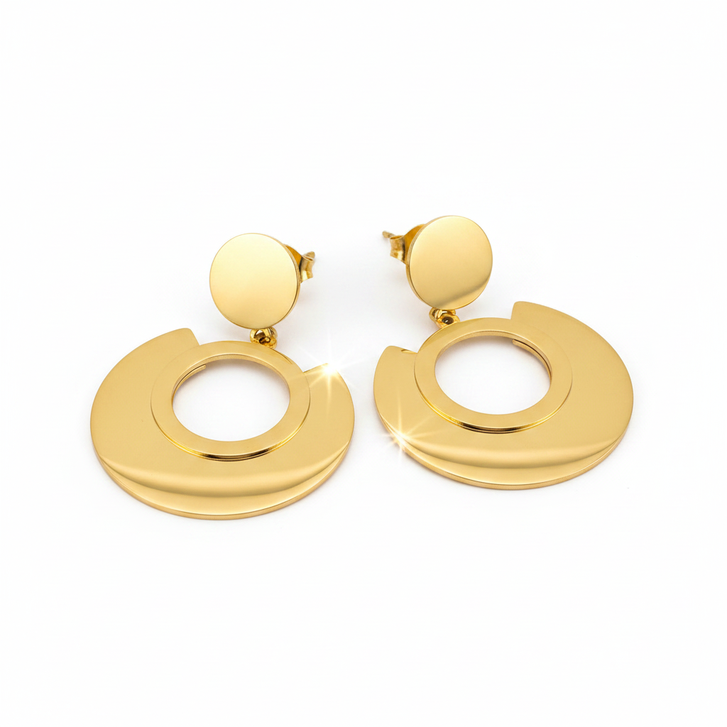 Étoile Drops — star-shaped drop earrings detail | THE ARCIVE