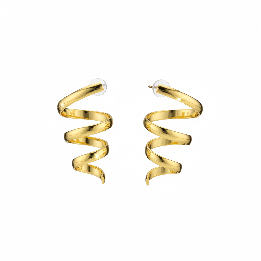 Bouton Studs — button gold stud earrings | THE ARCIVE