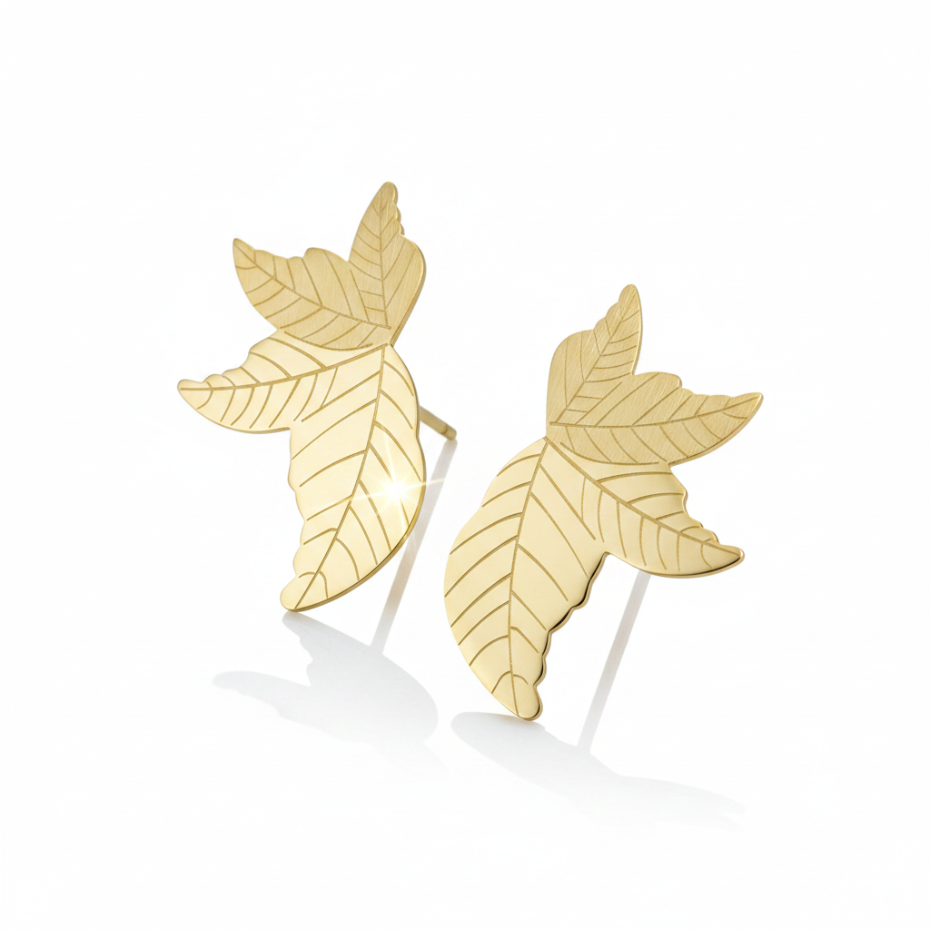 Fil Hoops — delicate gold wire hoop earrings angle | THE ARCIVE