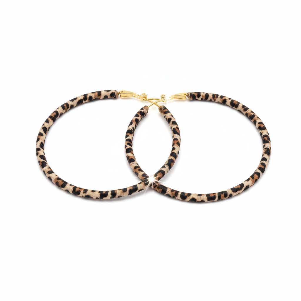 Sauvage Hoops — oversized hoop earrings flat lay | THE ARCIVE
