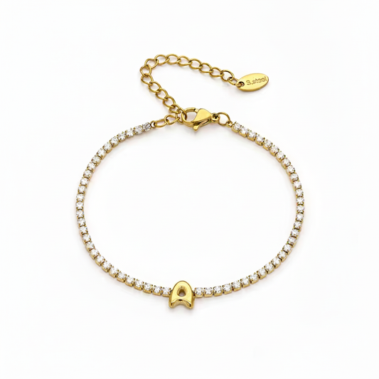 Éclat Tennis Bracelet — 18k gold bracelets & bangles by The Arcive