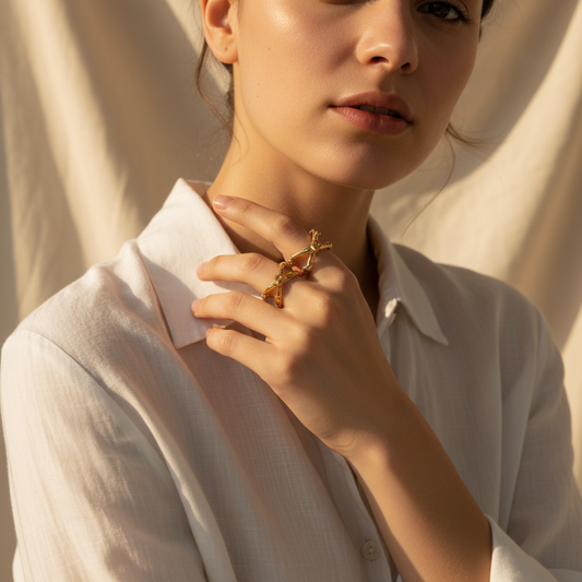 Souple Ring — detail shot — The Arcive