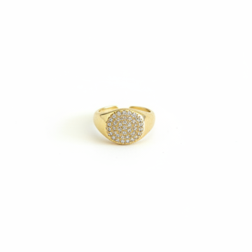Boucle Ring — gold loop band ring detail | THE ARCIVE