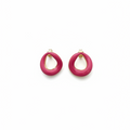 Graine Studs — gold seed earrings side view | THE ARCIVE