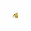 Coque Ring — shell-dome gold ring | THE ARCIVE
