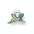 Tulipe Claw Clip - floral hair clip styling flat lay | THE ARCIVE