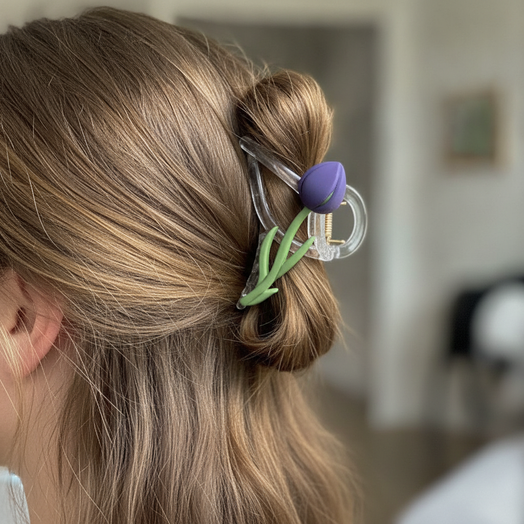 Tulipe Claw Clip