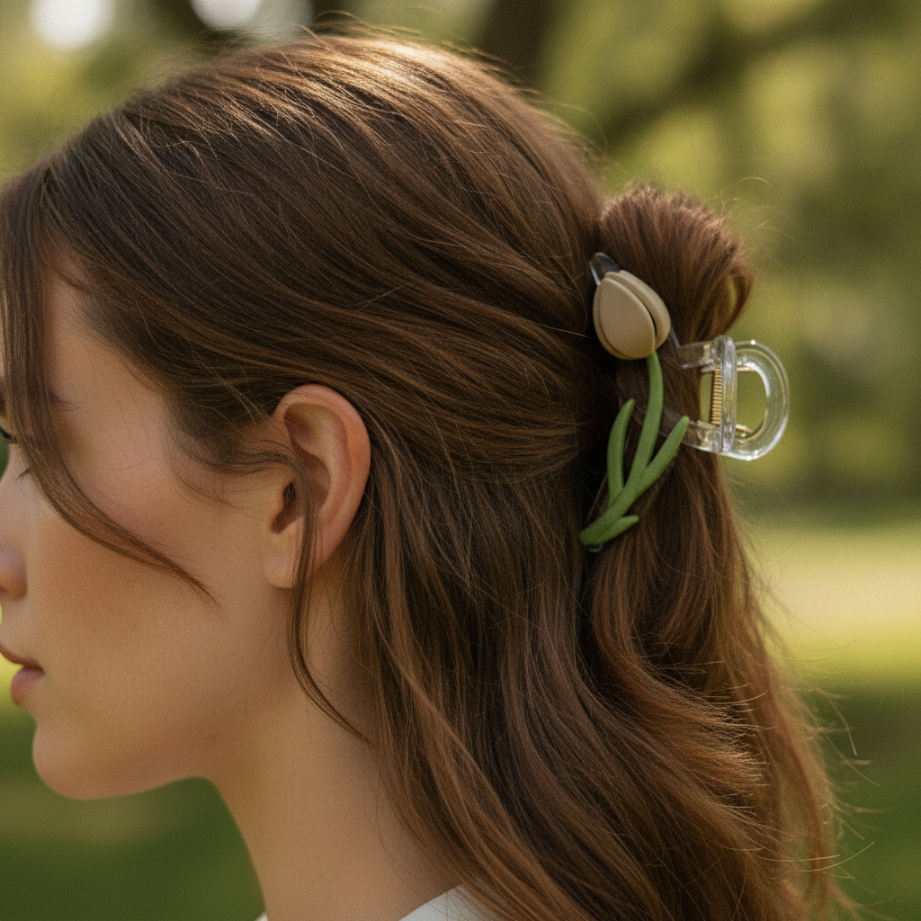 Tulipe Claw Clip