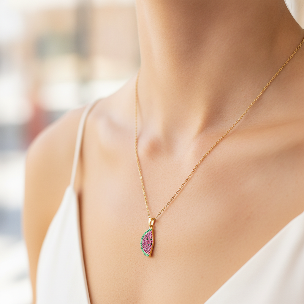 Pastèque Pendant