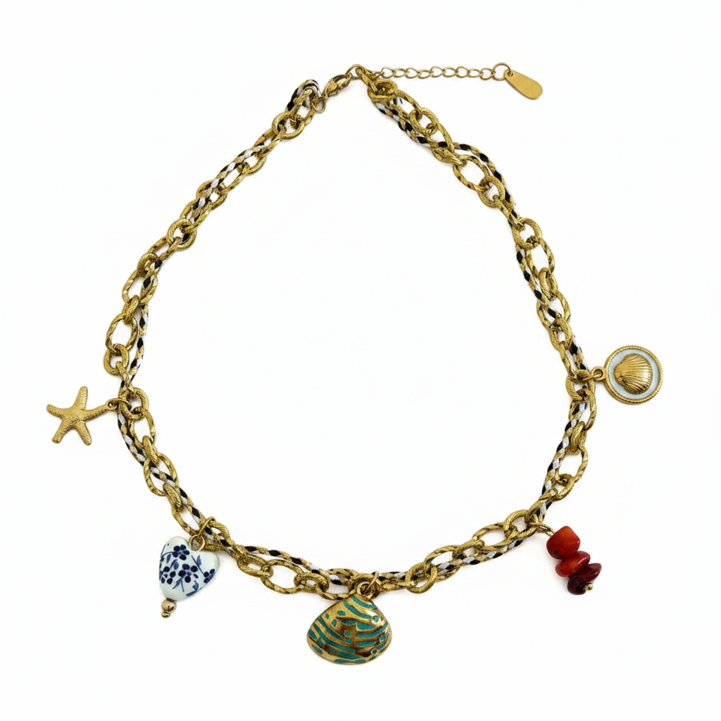 Fil Délicat Necklace — delicate gold chain necklace | THE ARCIVE