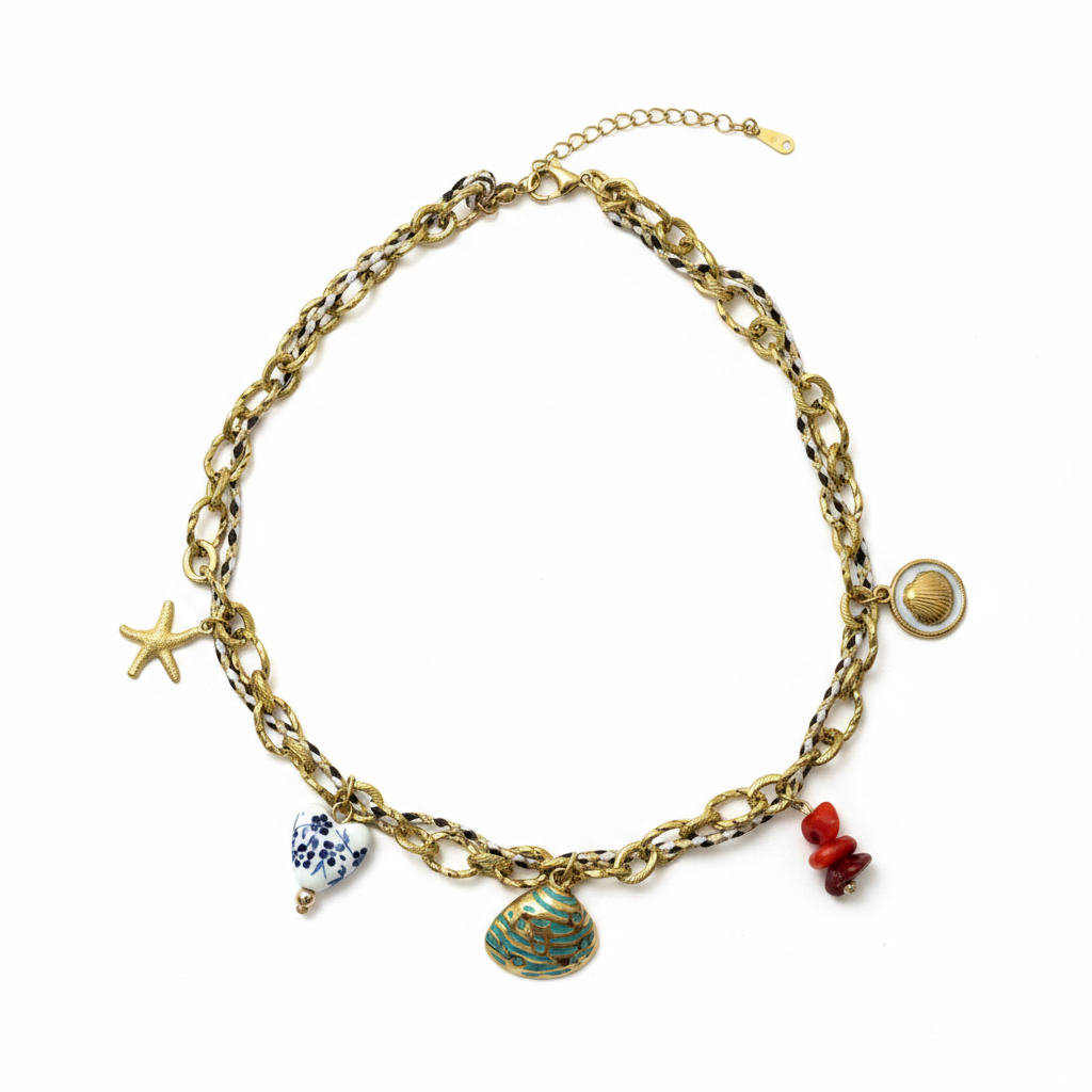 Fil Délicat Necklace — delicate layering necklace angle | THE ARCIVE