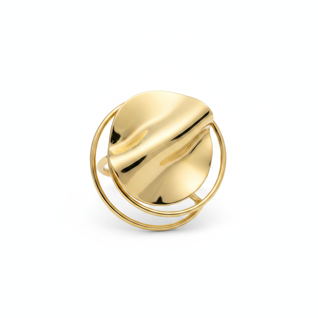 Torsade Ring — twisted gold band ring | THE ARCIVE