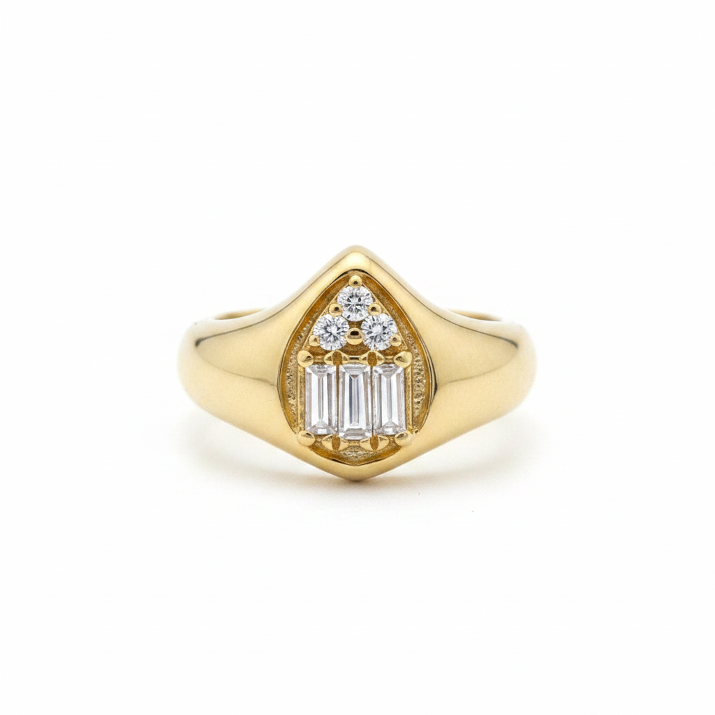 Gemme Ring — faceted gemstone ring detail | THE ARCIVE