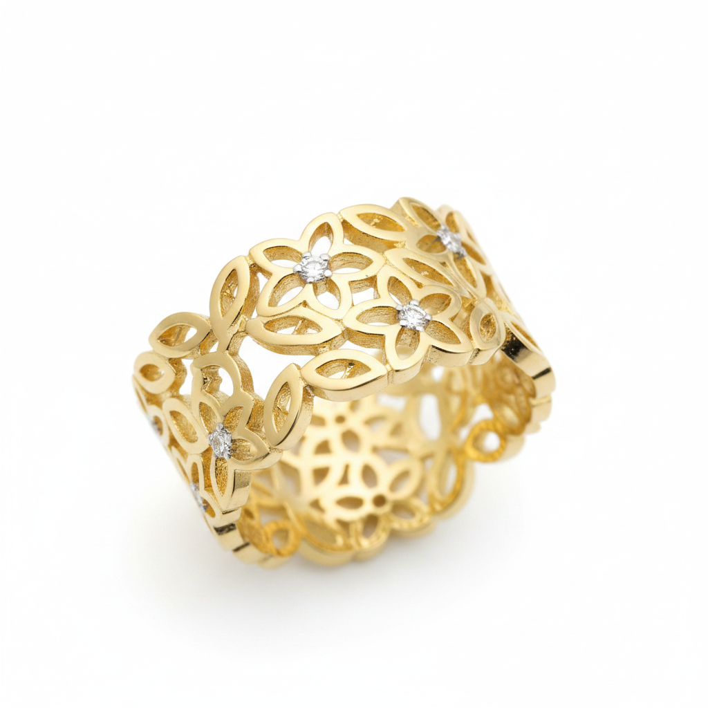 Épine Ring — pointed architectural gold ring | THE ARCIVE