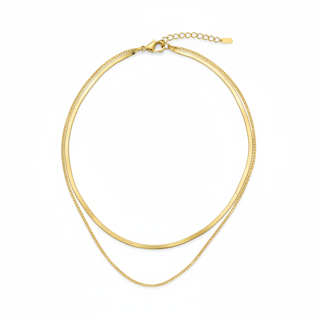 Maille Necklace — chain necklace detail shot | THE ARCIVE