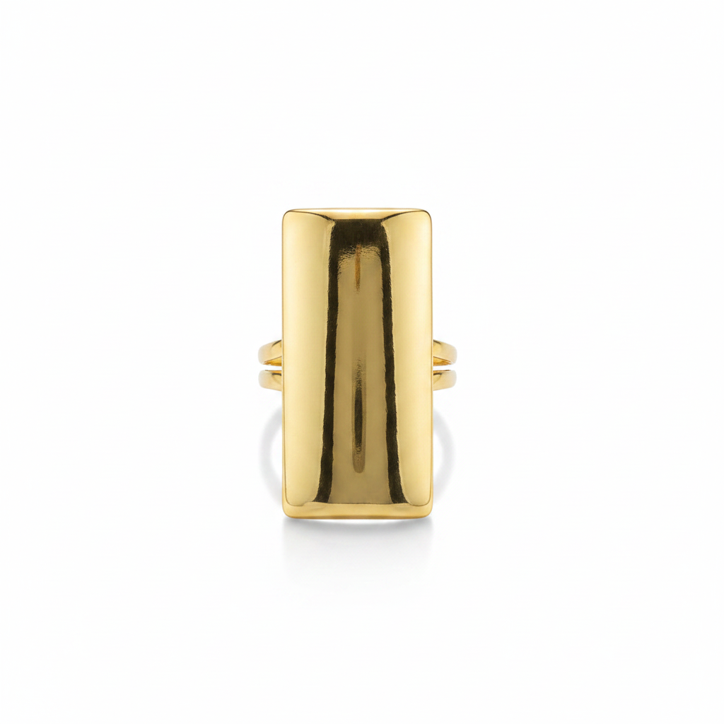 Lien Ring — connected band ring detail | THE ARCIVE
