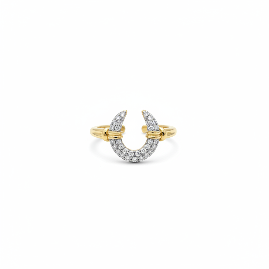 Fer à Cheval Ring — horseshoe gold ring | THE ARCIVE