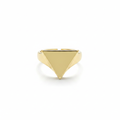 Pyramide Ring - geometric pyramid ring detail | THE ARCIVE