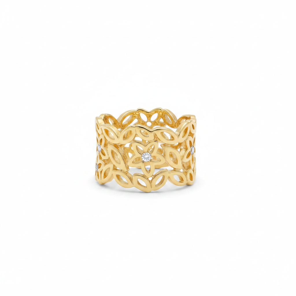 Épine Ring — sculptural spike ring detail | THE ARCIVE