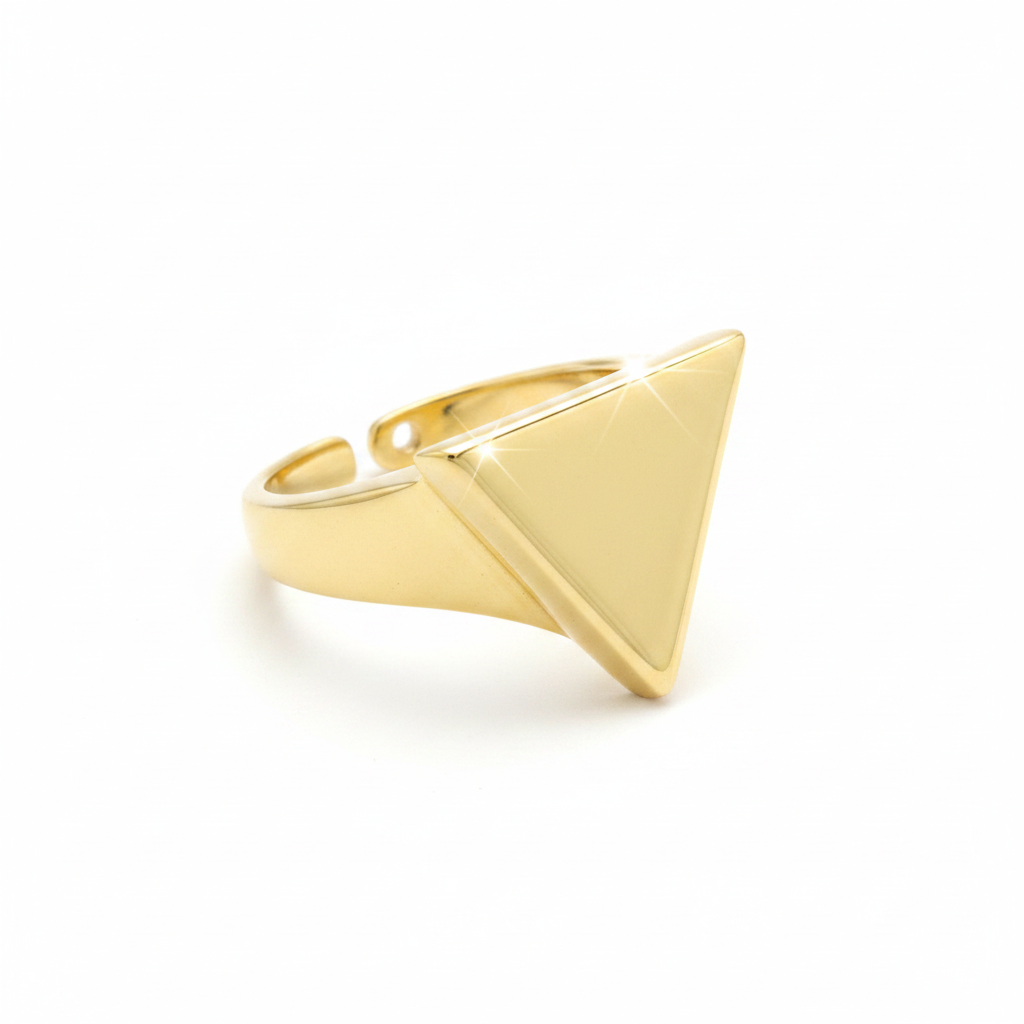 Pyramide Ring — bold statement ring angle | THE ARCIVE