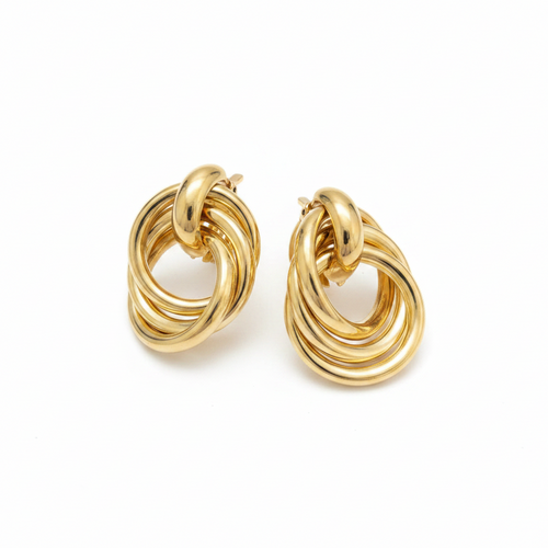 Cœur Drops — heart drop earrings detail | THE ARCIVE