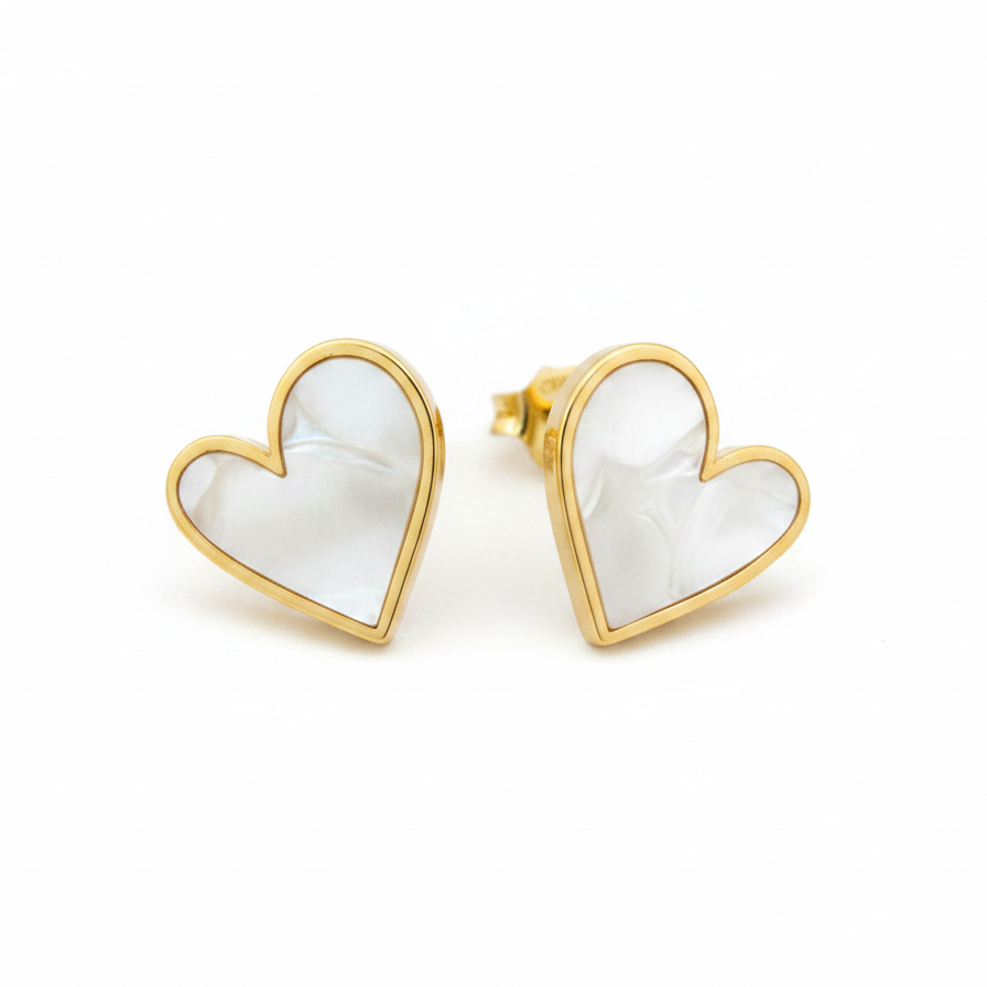 Perle Fine Drops — pearl earrings angle view | THE ARCIVE